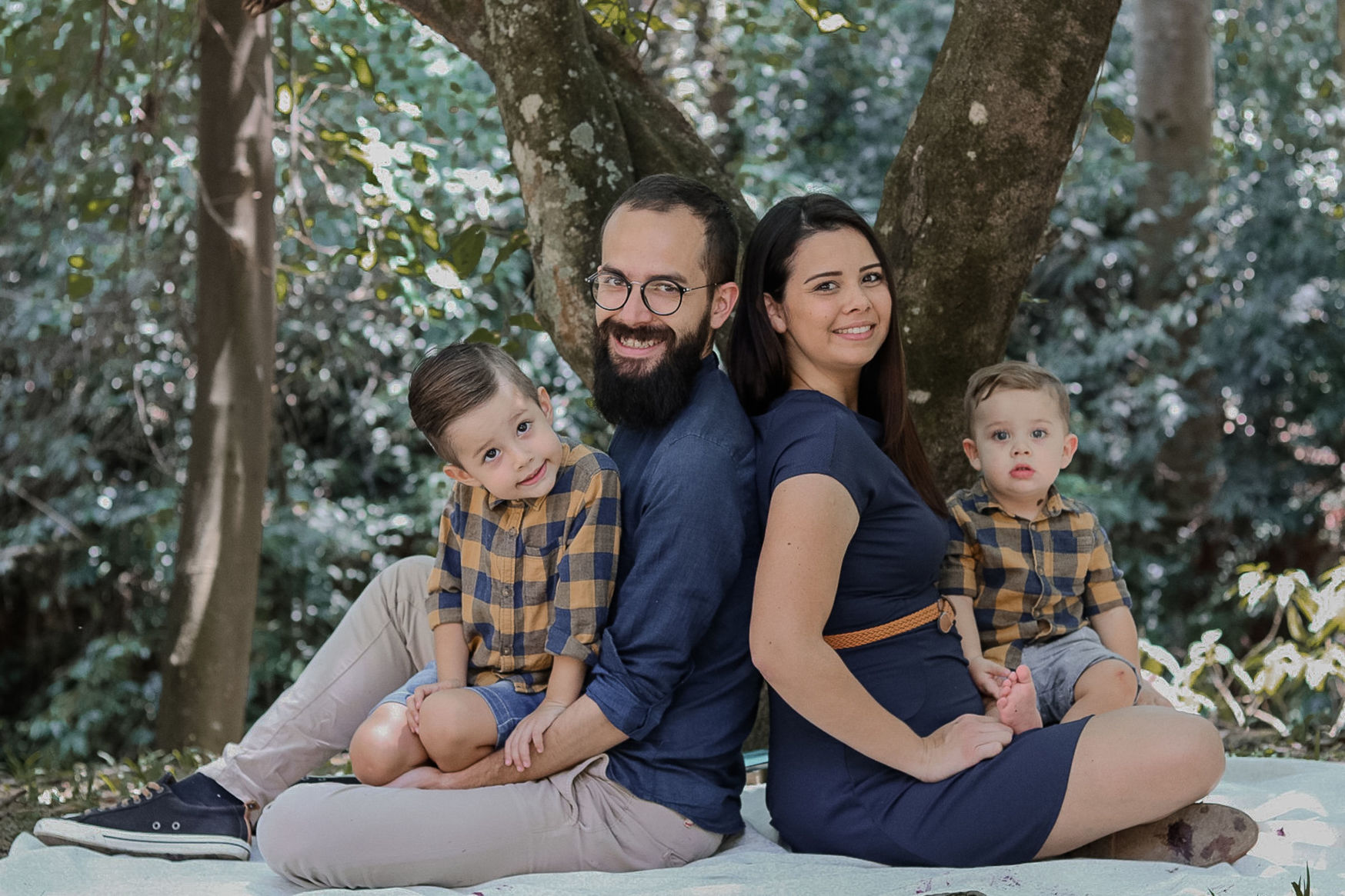 Ensaio de Família, Alphaville - São Paulo / Ben e Noah